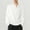 White, variant on Men's Long Sleeve Henley Solid Color Button Down T-Shirt Casual Soft Lightweight Pullover