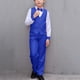 thumbnail image 2 of Odeerbi Chicos 4 Pcs Caballero Traje Formal Vestido Camisa + Traje Pantalones + Chaleco + Corbata Escenario Rendimiento Trajes Conjunto, 2 of 4