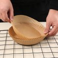 thumbnail image 3 of MasteelfCA 100pcs Air Fryer Paper Liners Disposable Baking Paper Oil proof Paper Liner, 3 of 8