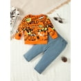 thumbnail image 2 of Baby Boy Letter Graphic Sweatshirt & Jeans, 2 of 5
