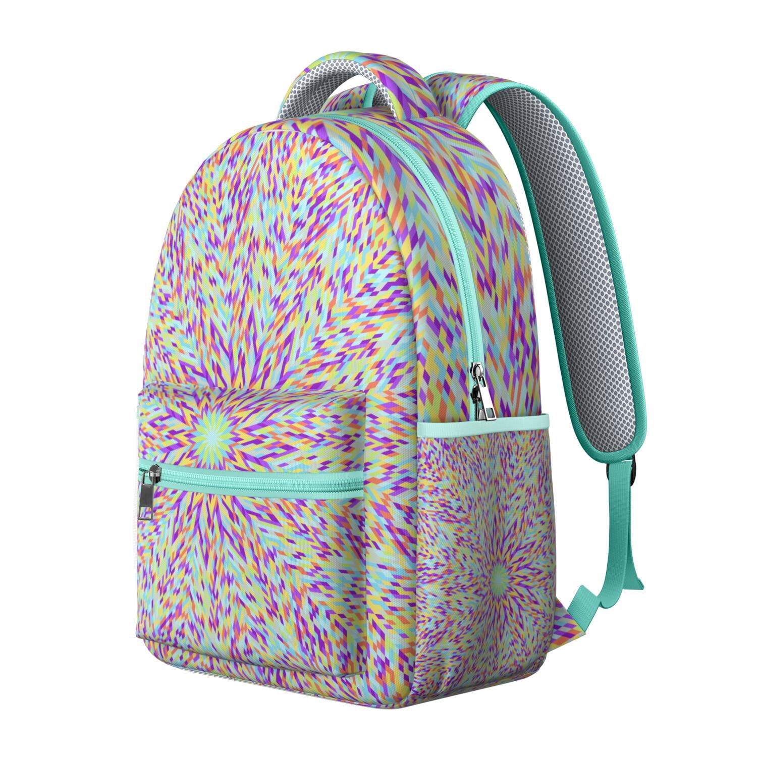 Refined Mantra Design Backpack - Luxury Feel School Bag, Premium Material Laptop Carrier Gift for Graduate Students