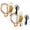 Yellow - 2PCS, variant on ZZYuan 3PCS Bluetooth Earplugs for Work Ear Plugs Earphone Headphones Noise Suppression Hearing Construction Noisy Places