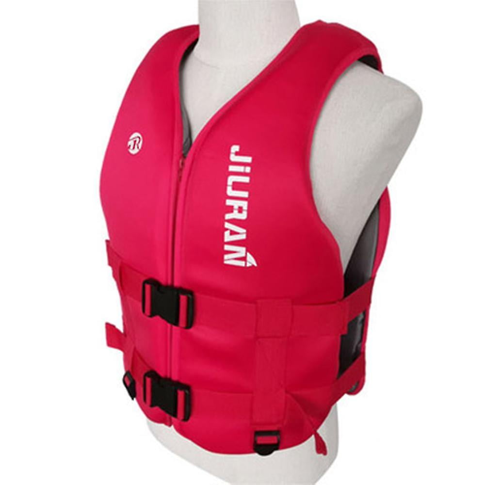 Gilet De Sauvetage Aide à La Flottabilité - Réglable 30-120 Kg - Pour Kayak, Paddle, Bateau, Sports Nautiques