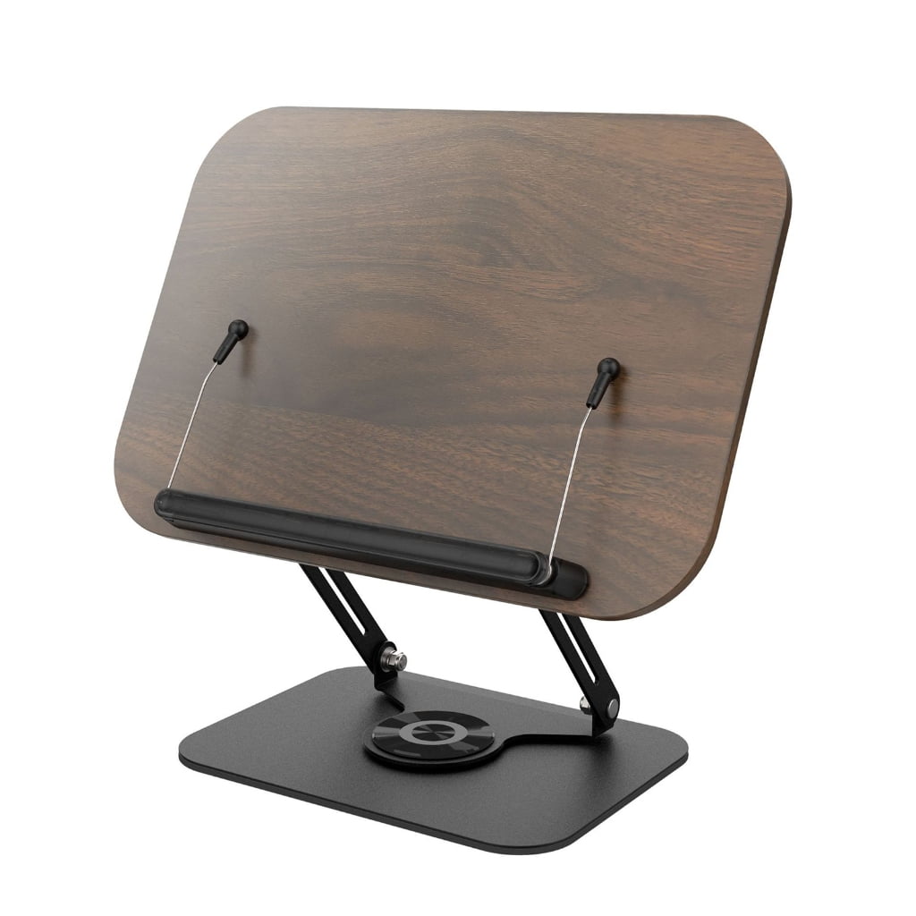 Necvior Foldable Laptop Notebook Support Desk Stand with 360 Degree Swivels Base for Work