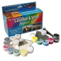 Liquid Leather& Vinyl Repair Kit w/Fabric (Best Leather Shoe Care Products)
