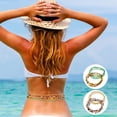 thumbnail image 3 of Women Waist Bead Chain Multi-layer Elastic Body Chain Belly Chain for Beach, 3 of 10