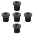 thumbnail image 3 of 5PCS 3/8in Male To 1/8in Female NPT Thread Aluminum Straight Pipe Gauge Sensor Thread Adapter Reducer, 3 of 14