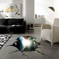thumbnail image 2 of Adhesivos de pared 3D Planet de PVC, adhesivos extraíbles para suelo y pared, 2 of 3