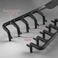 thumbnail image 2 of DUAIU Texture Comb Set for Volumizing & Styling,Wide Tooth Comb for Curly Hair Men & Women, Anti-Frizz Root Lifting Styling Tool (Black), 2 of 8