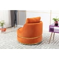 thumbnail image 4 of CAROCC Modern Akili Swivel Accent Chair Barrel Chair for Hotel Living Room Modern Leisure Chair, 4 of 8