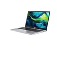thumbnail image 2 of Acer Aspire Go 15 AG15-21P - AMD Ryzen 3 - 7320U / up to 4.1 GHz - Win 11 Home in S mode - Radeon 610M - 8 GB RAM - 128 GB SSD 3D Triple-level Cell (TLC) - 15.6" IPS 1920 x 1080 (Full HD) - Wi-Fi 6 - pure silver - kbd: US Intl, 2 of 9