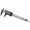 thumbnail image 1 of Carbon Fiber Digital Caliper with High Precision, 0-150mm Measuring Range, 0.1mm/0.01" Resolution, ±0.2mm Accuracy for External, Internal, Depth and Step Measurements - Lightweight and Durable, 1 of 5