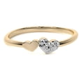 thumbnail image 1 of Anillo De Oro 10k Con Corazón Rodinado, 1 of 5
