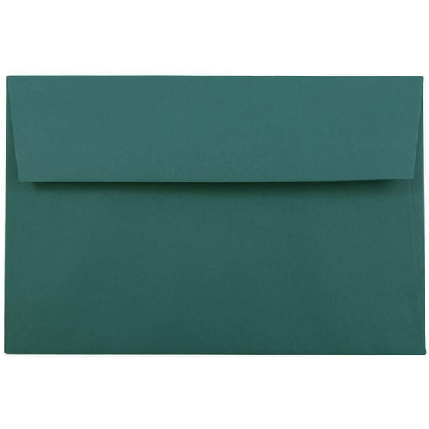 JAM A9 Envelopes, 5 3/4 x 8 3/4, Teal, 250/Pack