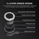 thumbnail image 5 of 2pcs Protector De Lente Hd Para iPhone 16 / 16 Plus,, 5 of 7
