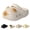 Beige, variant on Cat Paw Slippers, 3D Ears & Tail, Thick EVA Cloud Cushion Sole, Breathable Closed-Toe Clogs with Arch Support, Adjustable Strap 2-in-1 Sandals for Indoor & Outdoor
