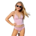 thumbnail image 6 of LILIYA Toddler Swimsuit Girl 3t Fashion Striped Little Girls' Swimwear Cute Swimsuits Bathing Suit for Size 7-16, 6 of 7