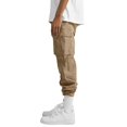thumbnail image 3 of JoveMarine Mens Cargo Pants, Casual Loose Fit Straight Leg Multi Pocket, Everyday Utility Pants for Men,Khaki 3XL, 3 of 7