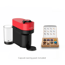 Nespresso VERTUO POP 赤 Amazon.com: Nespresso Vertuo Pop+ Coffee and Espresso Maker