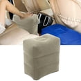 thumbnail image 1 of Reposapiés Inflables, Válvulas De Aire Duales Para Aliviar El Dolor De Espalda, Almohada De Viaje Para Oficina, Hogar, Avión, Coche, 1 of 7