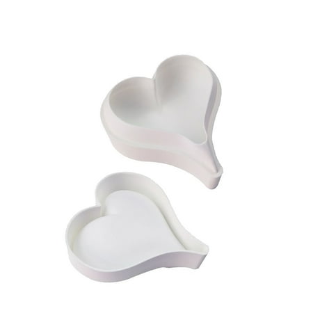 

HOMEMAXS Single Heart Mousse Cake Mold DIY Chocolate Moulds Silicone Dessert Baking Supplies for Valentine s Day Kitchen