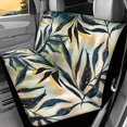 thumbnail image 2 of FUIALDOLG Watercolor Leaves Car Back Seat Covers, Set of 2 Pieces Stretch Durable Non Slip Seat Covers for Automotive Interior, 2 of 4