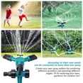 thumbnail image 4 of Miogawg Plastic Ground Plug Series Waterer 360-Degree Automatic Rotating Water Spray Small Head Sprinkler, 4 of 9