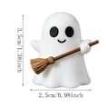 thumbnail image 3 of AOMXGD Halloween Light-Up Ghost Figurine, Illuminated Desktop Ornament For Household, Workspace, Party And Seasonal Themed Layout, 3 of 5