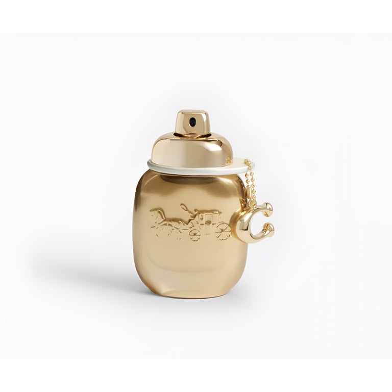 Coach, Ladies Parfum, Gold, 1.0 oz Fragrance, Amber Floral Scent