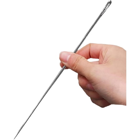 8 Professional Upholstery 20cm Length 3mm Thickness Big Eye Hand Sewing for Stitching and Crafting Projects