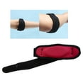 thumbnail image 3 of Tennis Elbow Brace Comfortable Durable Weightlifting Lightweight Elbow Strap 1 Red, 3 of 8