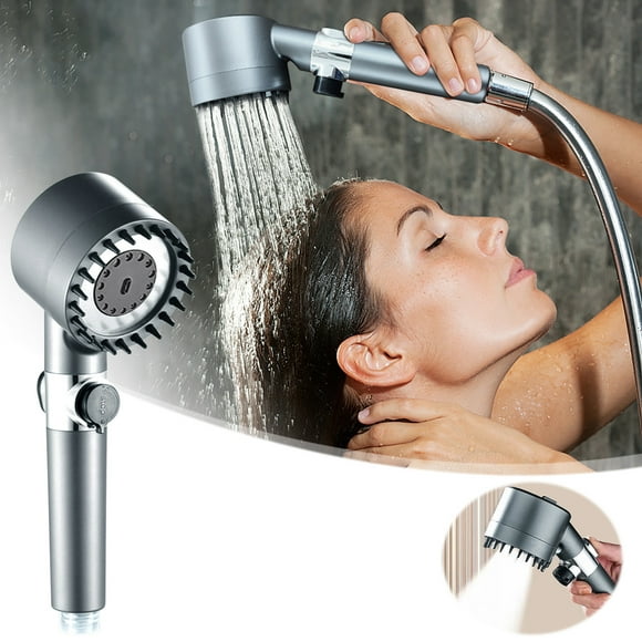 LSLJS Power Booster Sprayer Bathroom Bath Filter Shower Head Spray Bath Lotus Head Flower Shower, Home Kitchen Gadgets Accessories on Clearance