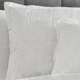 thumbnail image 3 of Turin 7 Piece Comforter Set Black King Riverbrook Home Turin Crinkled Velvet Comforter Collection Machine Wash, Spot Clean White King Adult, Teen &, 3 of 5
