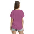 thumbnail image 4 of Womens T Shirts Short Sleeve V Neck Casual Summer Tops Tshirts with Pocket, 4 of 4