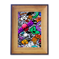 thumbnail image 1 of Graffiti Street Culture Colorful l Photo Frame Exhibition Display Art Desktop Painting, 1 of 3