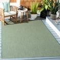 thumbnail image 2 of SAFAVIEH Courtyard Leighton Checkered Indoor/Outdoor Area Rug, Dark Green/Beige, 6'7" x 9'6", 2 of 9