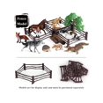 thumbnail image 4 of 10PCS Corral Fence Panel Accessory Toy Set, Barn Paddock Stable or Farm Animal Horse Model Plastic Fence Toys, Children's Educational Gift Toddler, 4 of 4