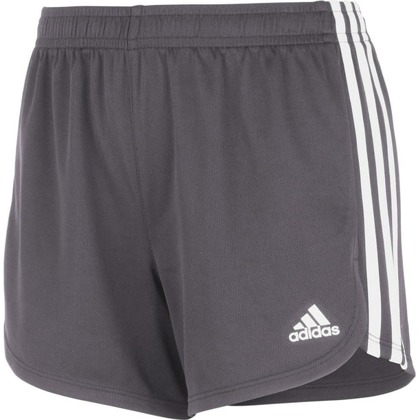 adidas Girls' 3-Stripes Mesh Shorts - Walmart.com - Walmart.com
