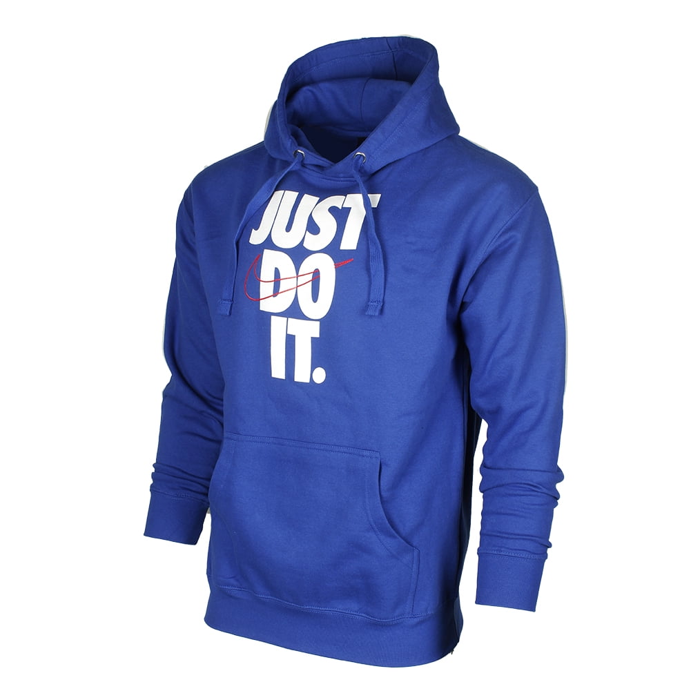 Nike - Nike Men's Sportswear Just do it Swoosh Logo Graphic Pullover ...