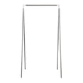 thumbnail image 3 of Proporto de ropa Plegable Portable de acero inoxidable de acero inoxidable Pequeño estante de secado de ropa retráctil para acampar habitación de, 3 of 8