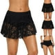 thumbnail image 3 of ICHUANYI Clearance Women's Lace Crochet Skirted Bikini Bottom Swimsuit Short Skort Swim Skirt(Black, XXL) Ichuanyi Ichuanyi, 3 of 8