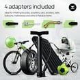 thumbnail image 4 of Bike Pump, Advanced Bike Tire Inflator, Bicycle Hand Air Pump with Dual Presta and Schrader Valves, Handheld Bike Pump, Suitable for Road and Mountain Bikes, Baby Stroller, Balls, 4 of 6