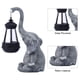thumbnail image 3 of Solar Estatua Elefante Y Creativa para Jardín Exterior (gris), 3 of 9