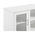 thumbnail image 4 of Walker Edison 52" Avenue Wood TV Console with Metal Legs - White, 4 of 4