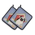 thumbnail image 1 of Soportes para Macetas Caroline's Treasures Pug Cream BB2758PTHD 7.5HX7.5W Multicolor, 1 of 1