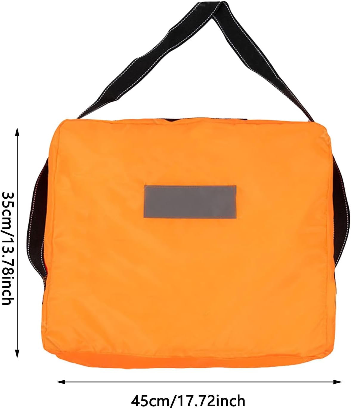 Throwable Boat Flotation Cushion, Waterproof Nylon Foam Seat Pad, Emergency Rescue Life Preserver for Kayak Canoe Swimming Safety (1 PC, Yellow)