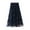 Marine, variante sur Jupe Tutu Longue en Tulle pour Femme Ichuanyi, Broderie de Fleurs 3D, Couleur Unie, Taille Haute, Jupe Midi Évasée en Maille