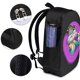 thumbnail image 3 of Mochila de viaje para portátil de Looney Tunes, resistente al agua y antirrobo, con puerto de carga USB, ideal para negocios, trabajo, universidad, etc., ideal como mochila informal., 3 of 5