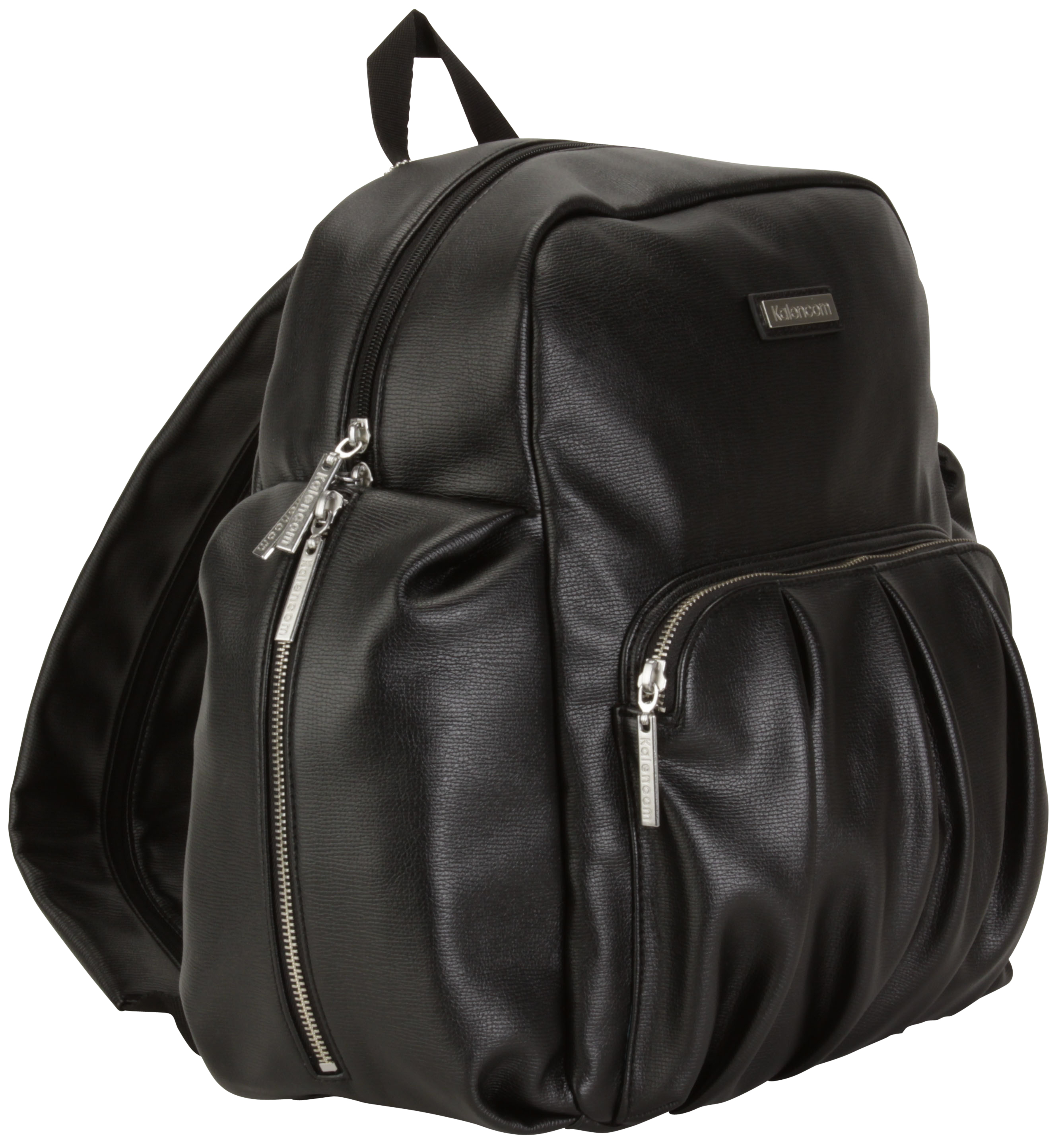 Kalencom Chicago Backpack / Urban Sling Diaper Bag in Black Vegan - image 3 of 4