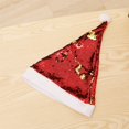 thumbnail image 5 of Christmas decorations double-sided flip Christmas sequin hat colorful beads pick adult antler Christmas hat B, 5 of 9